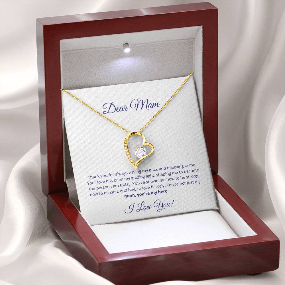 Dear Mom - Radiant Heart Necklace