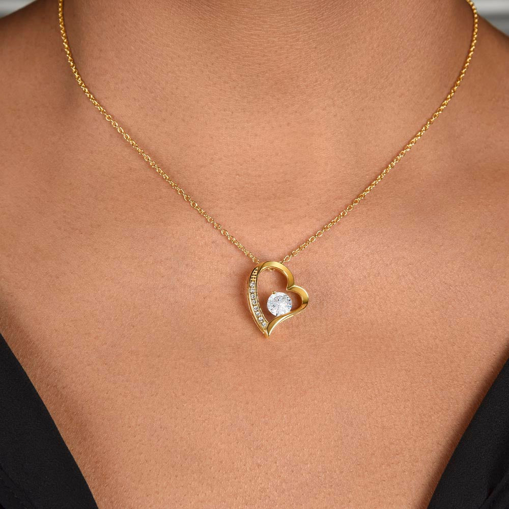 To My Gorgeous Wife - "Forever Love" Mother's Day Necklace