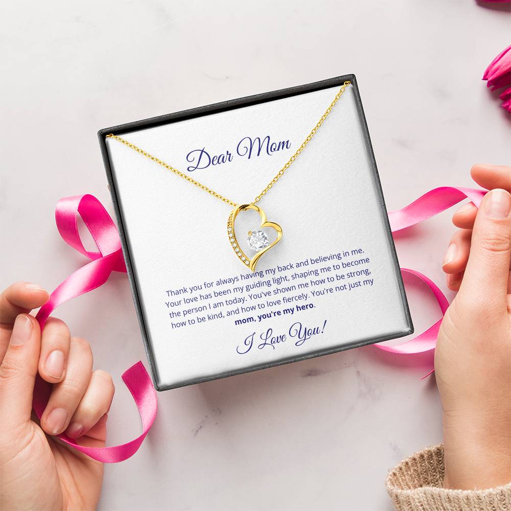 Dear Mom - Radiant Heart Necklace
